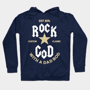 Rock God with a Dad Bod Hoodie